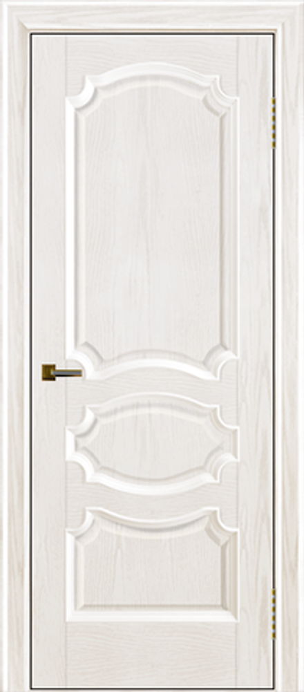Межкомнатная дверь ЛайнДор Марта ДГ 38 Ясень белый