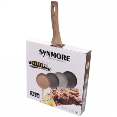 Сковорода «Shef» 28см индукционная с антипригарным покрытием, бакелитовая ручка