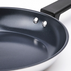 IKEA MIDDAGSMAT  (ИКЕА МИДДАГСМАТ)  -  Сковороды, 2 штуки, антипригарное покрытие/нержавеющая сталь