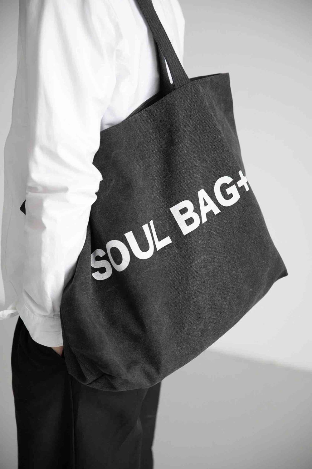 Сумка Imean Soul Bag+ Уголь темно-серая