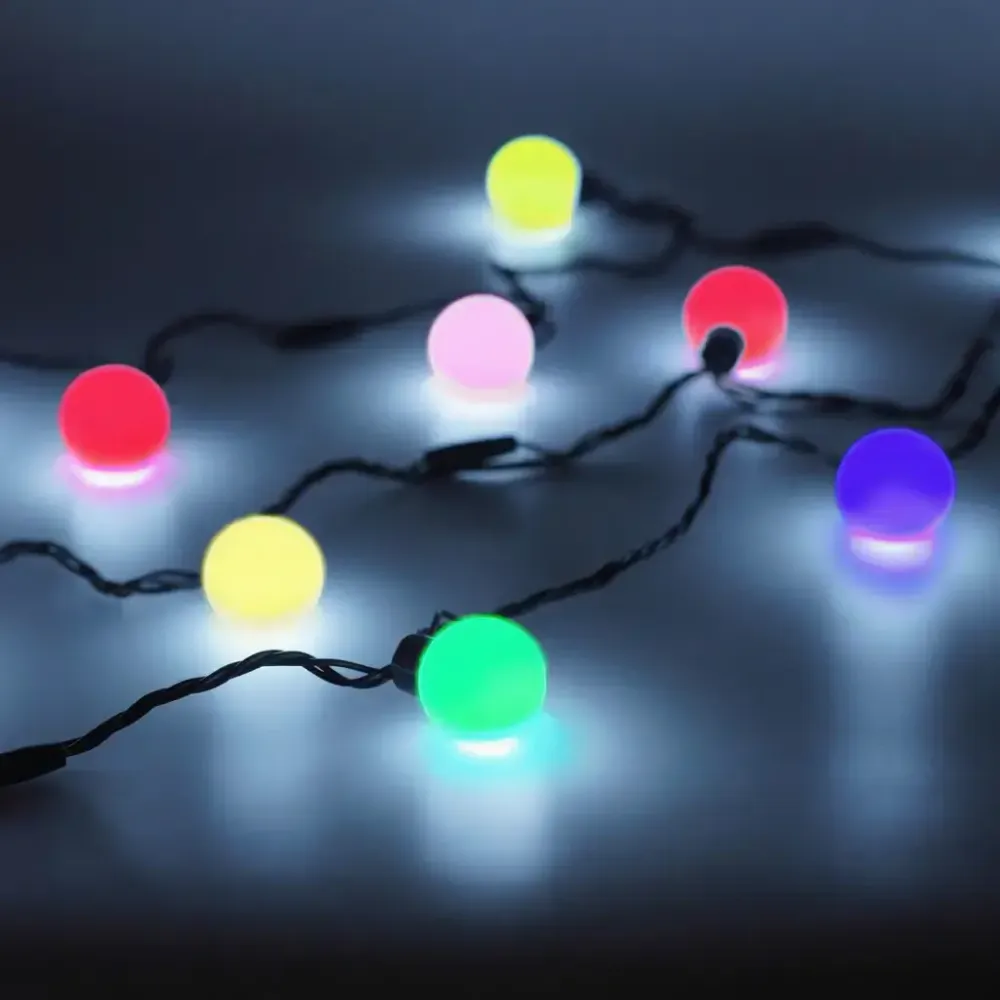 Гирлянда с шариками, 5м/220в