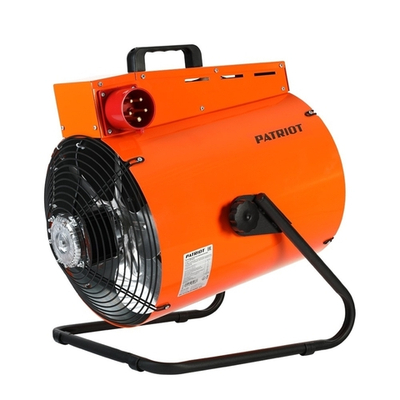 Тепловентилятор электрический PATRIOT PT-R 15 [633307299] { 380В, терморегулятор, нерж.ТЭН, вилка встраиваемая на блоке управления.}
