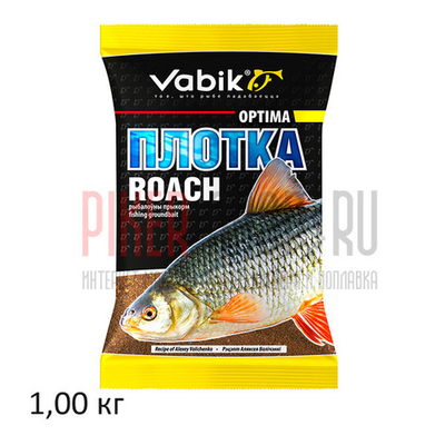 Прикормка Vabik Optima Roach (Плотва), 1 кг