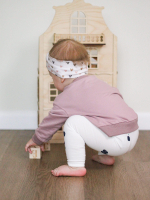 Комплект Mjölk Свитшот Desert Rose/Легинсы Голубика