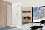 Душевой уголок Vincea Extra VSR-1E809010CL 100x90 стекло прозрачное/профиль хром