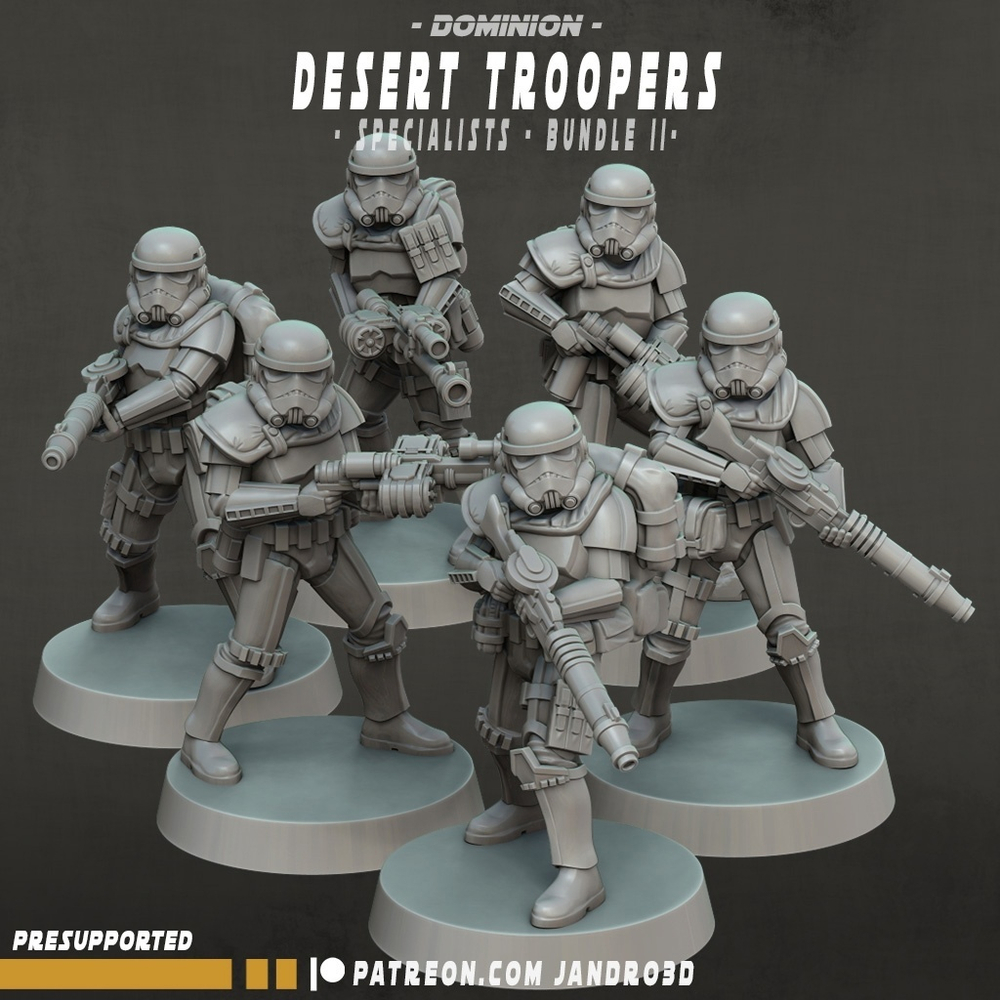Star War Desert Troopers Specialists 2