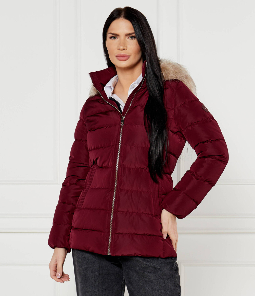 Пуховая куртка TYRA Tommy Hilfiger - бордовый(WW0WW43600)