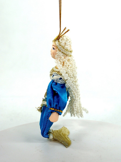 Кукла-подвеска интерьерная Русалочка