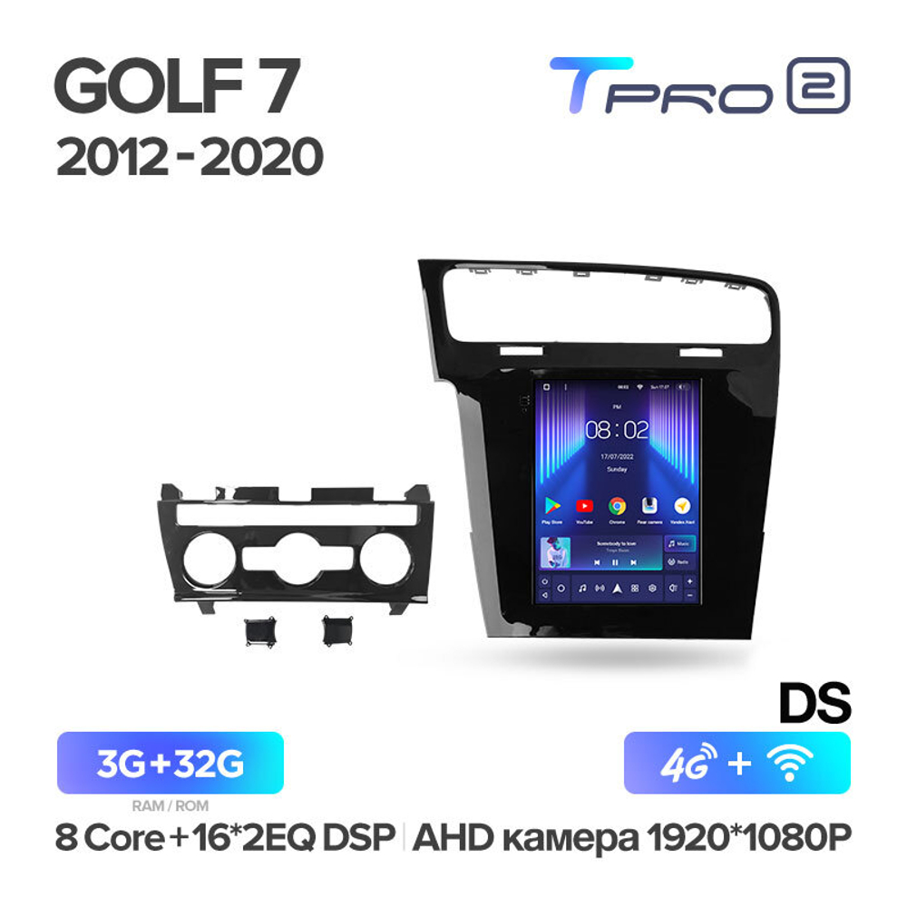 Teyes TPRO 2 9.7"для Volkswagen Golf 7 2012-2020