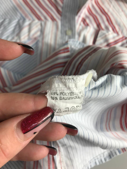 Блузка Biaggini полосатая, визуально на 44 размер