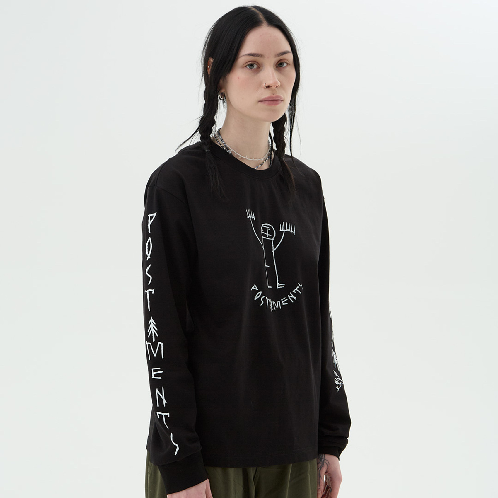 Лонгслив Postaments Beresta (black) артикул: - купить в магазине Дайс