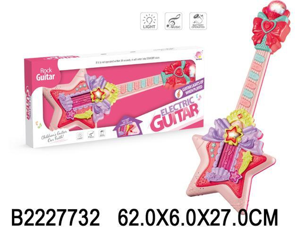 Гитара на бат., коробка 668B