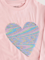Лонгслив для девочки Next E44-424, Розовый