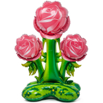 Шар Фольгированный Розы розовые (Розовый)