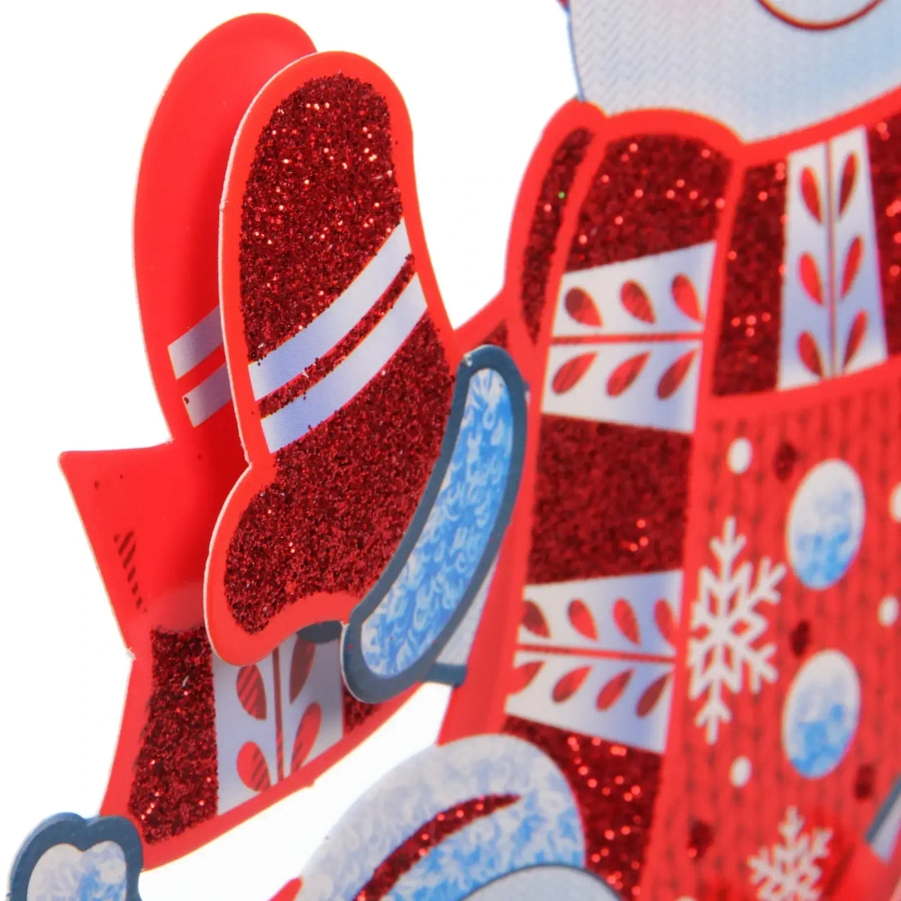 Плакат «Весёлые снеговики - С Новым Годом!» 50 см