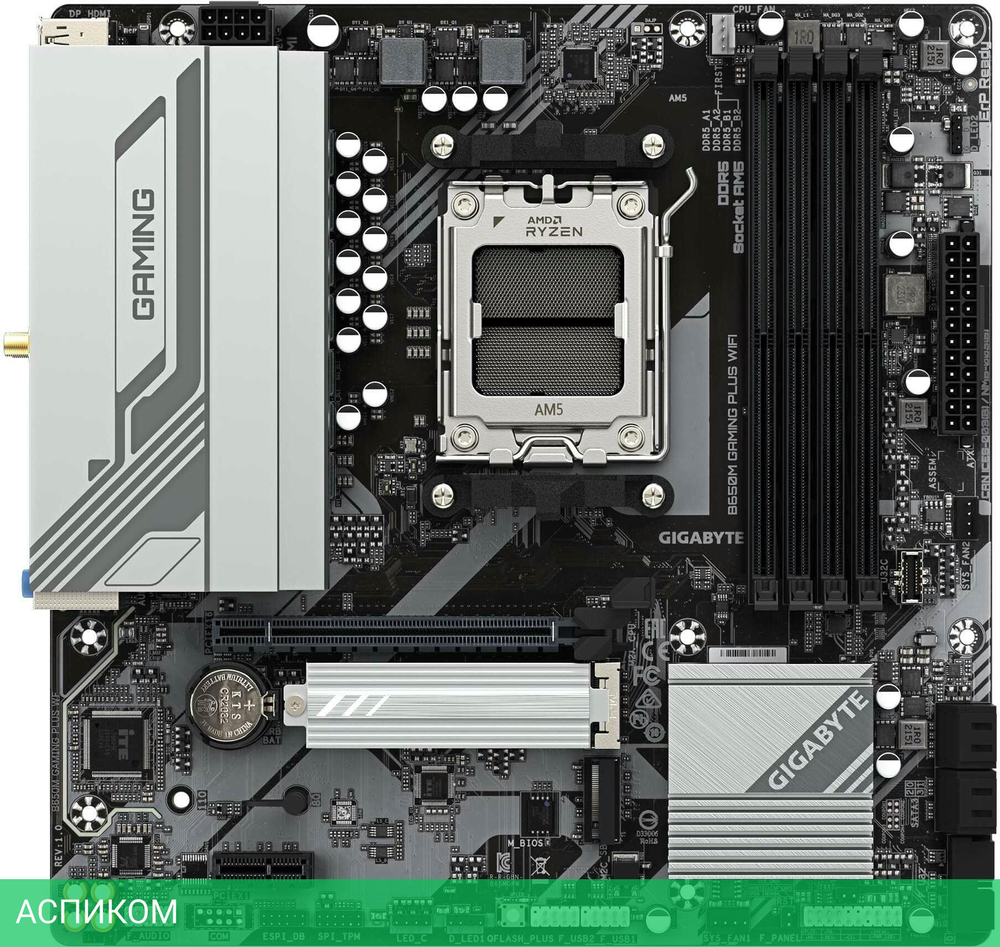 Материнская плата Gigabyte B650M Gaming Plus WIFI rev. 1.2