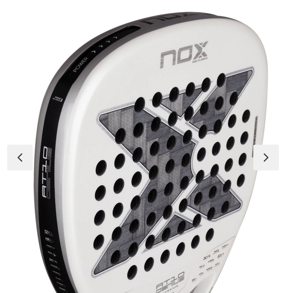 NOX, SS, PALA AT10 GENIUS ATTACK 12K ALUM XTREM BY AGUSTIN TAPIA  (2026), Padel Racket