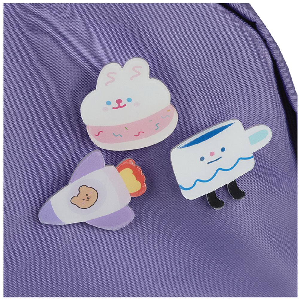 Рюкзак MESHU "Cool", 42*29*12см со значками, 1 отделение, 3 кармана, уплотненная спинка