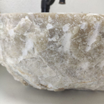 Раковина из оникса Erozy Grey EO-61551 (56*47*16)