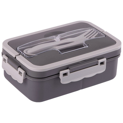 Ланч-бокс MIGLIORE, 3 отделения, 1000 мл (ложка, вилка в комплекте) 108188-SK