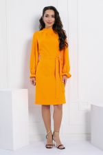 Платье Яркий акцент (апельсиновое) П12960-36М LT Collection