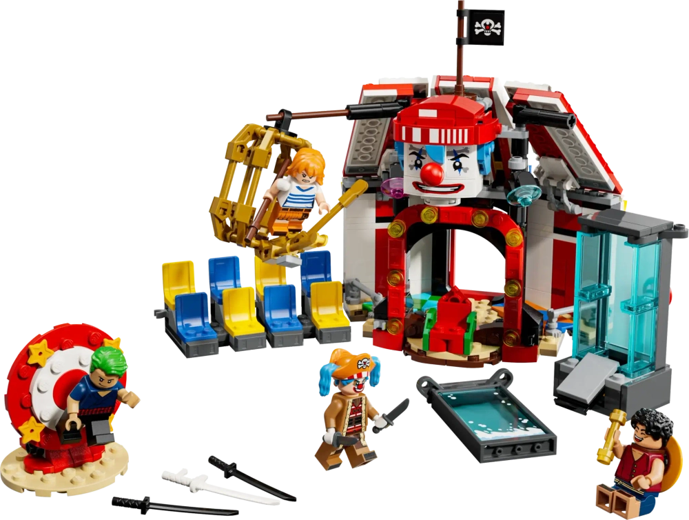 Конструктор LEGO One Piece 75637 Багги в цирковом шатре клоуна