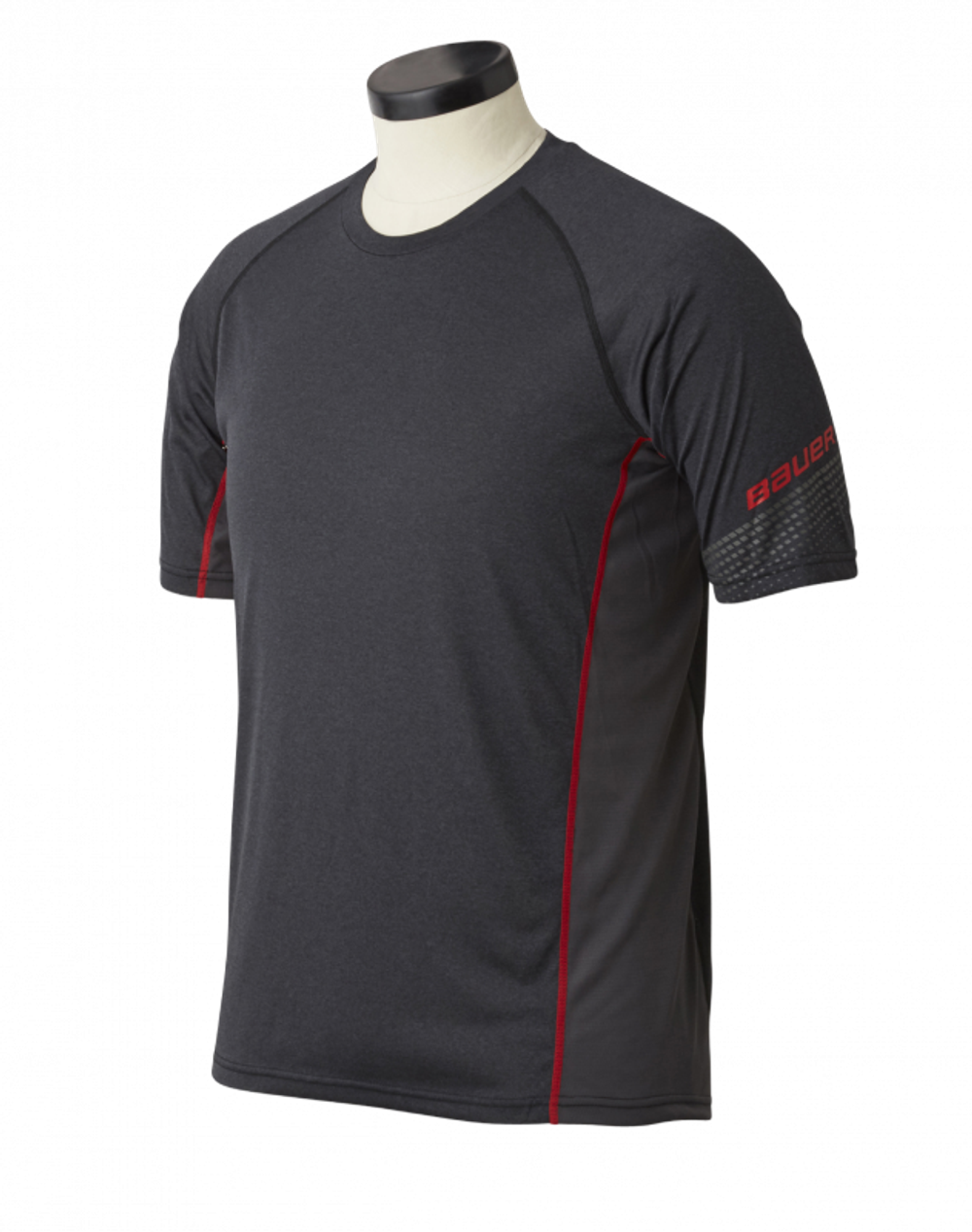 Термо-верх с коротким рукавом S19 BAUER ESSENTL SS BL TOP YTH - DGY