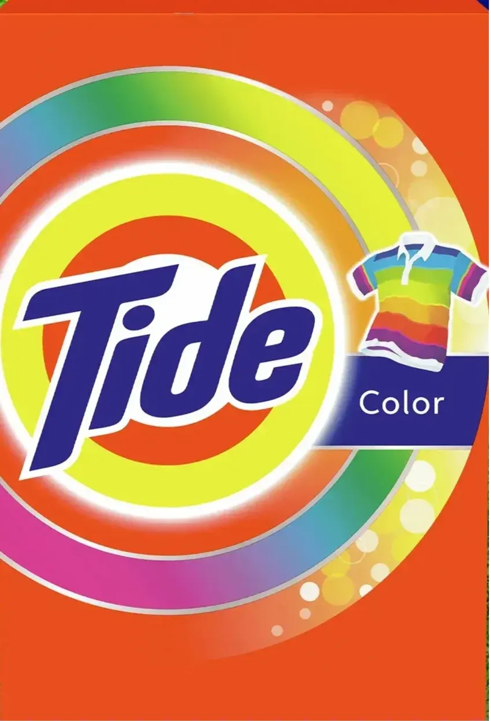 Аква-пудра автомат для цветного белья 450 гр Tide