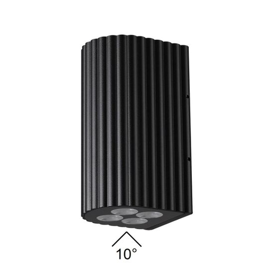 7127/14WL NATURE ODL25 Фасадный светильник черный/металл IP54 LED 15W 10°  220-240V GLENN