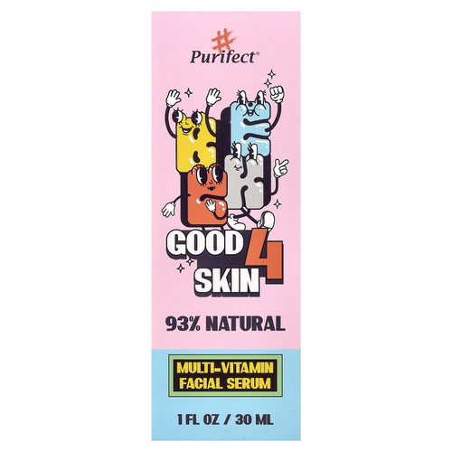 Purifect, Good 4 Skin, мультивитаминная сыворотка для лица, 30 мл (1 жидк. унция)