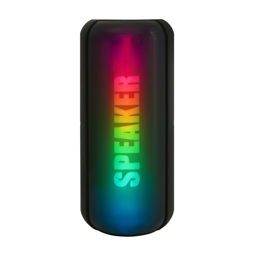 Колонка беспроводная BY ShineBar, 6 Вт, подсветка, 1200мАч, USB BT5.3, ВШГ 28x13x13см, черный