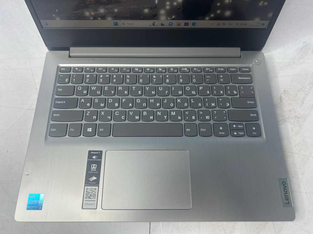 Ноутбук Lenovo IdeaPad 3-14ITL05. Конфигурация: Intel Core i3-1115G4 3 ГГц/8 ГБ/256 ГБ SSD/Intel UHD Graphics/Windows 11 Домашняя/14"/1920x1080 пикс.