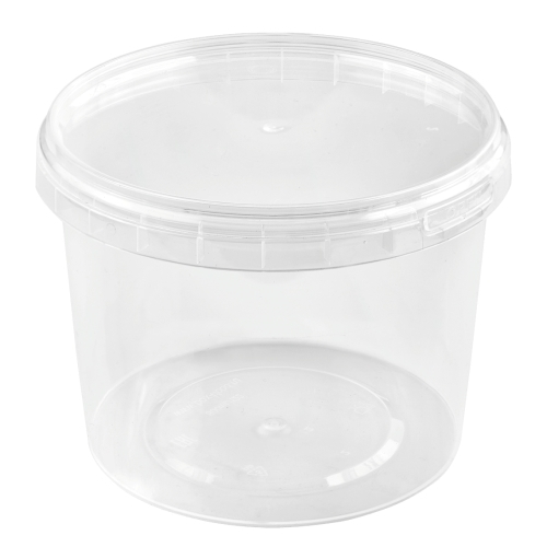 Пресс банка 800мл. d-122, круглая с крышкой. 150шт/кор. (ВЗЛП)