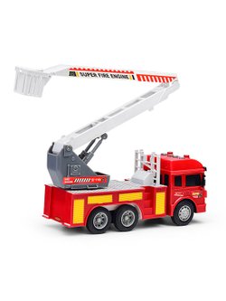 Машинка для мальчиков с Пожарной лестницей, свет, звук (2890B)