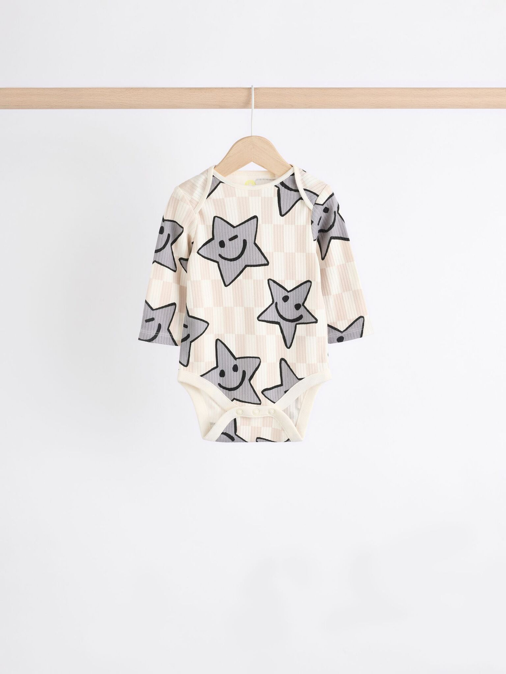 Боди с коротким рукавом для малышей Next B71-858, 5 шт., Бежевый, Серый