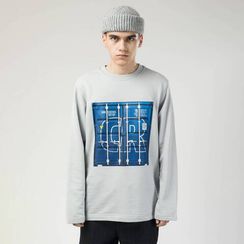 Свитшот CODERED Sleeve Summer, пепел