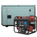 Генератор бензиновый SUNREKA G6500EAX с кожухом Geon 1400SS RAL 7031