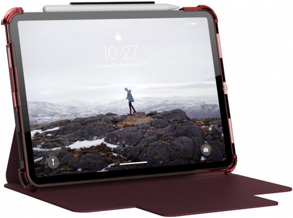 Чехол UAG Lucent для iPad Air 10.9" 2020/Pro 11" 1/2 поколений, баклажан/розовый (Aubergine/Dusty Rose)