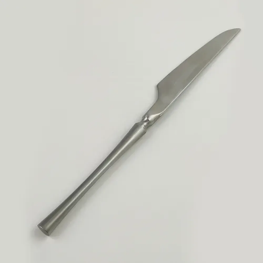 Нож столовый 22,9 см матовый цвет серебро PVD 1920-Silvery P.L. [12]
