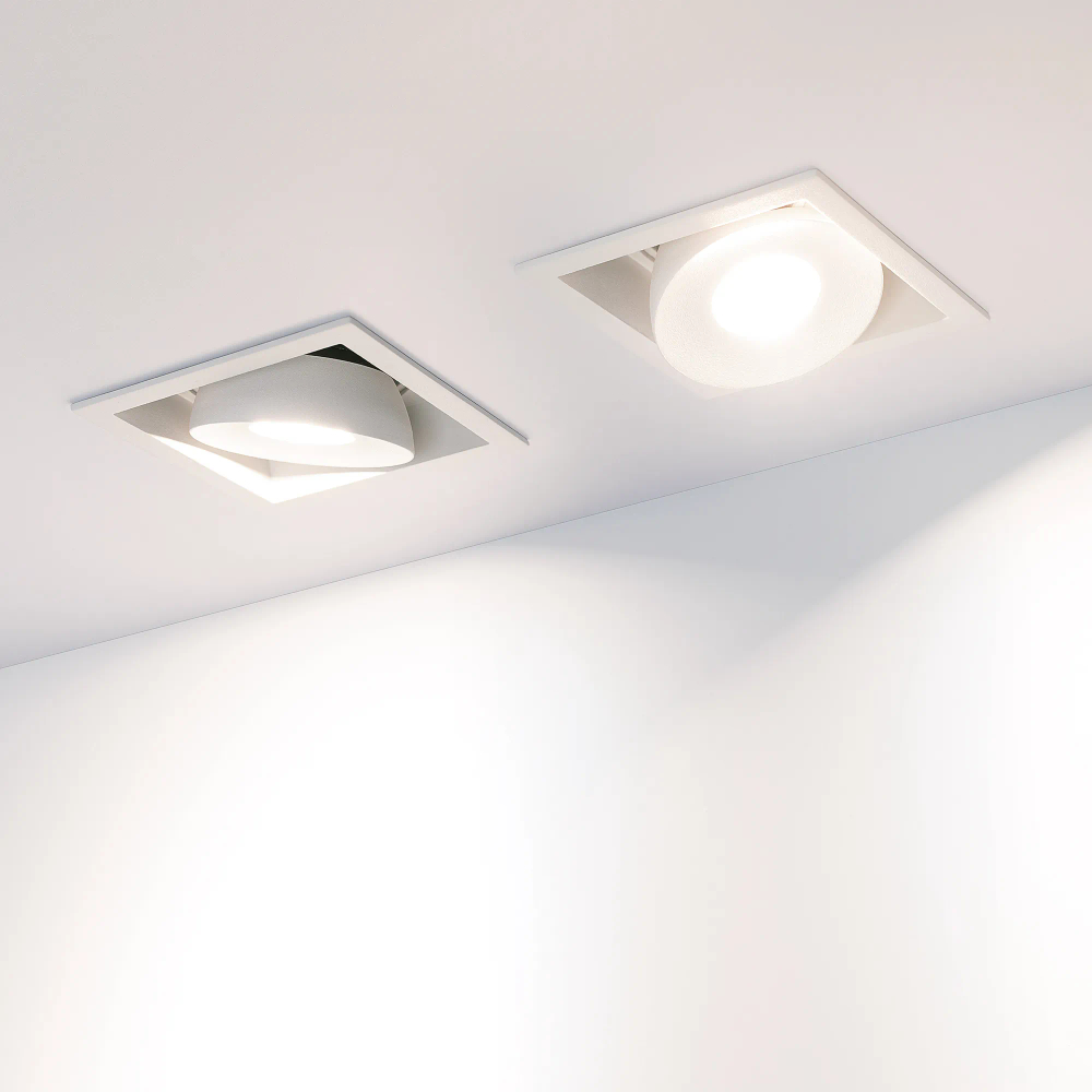 Светильник CL-SIMPLE-S80x80-9W Day4000 (WH, 45 deg) (Arlight, IP20 Металл, 3 года) 028148