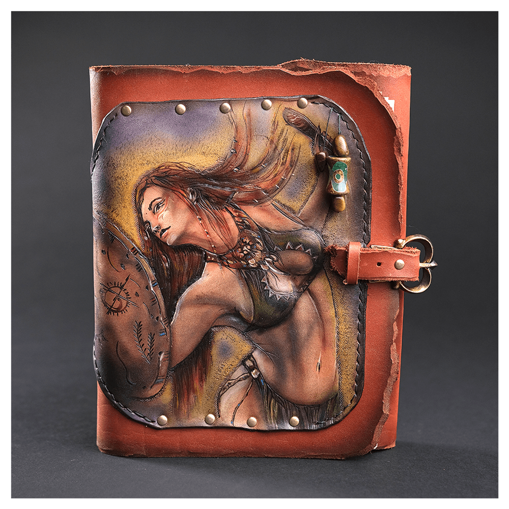 Кожаный ежедневник «Шаманка»