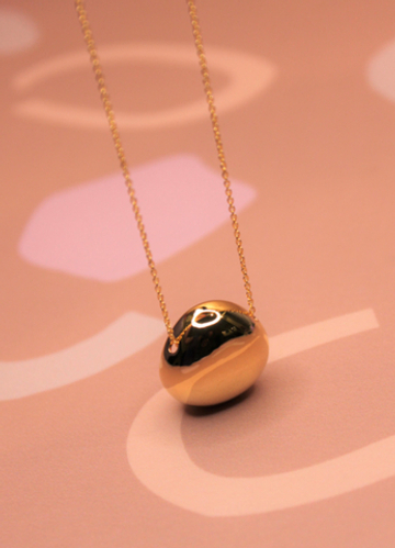 Подвеска+цепь 20 мм позолота