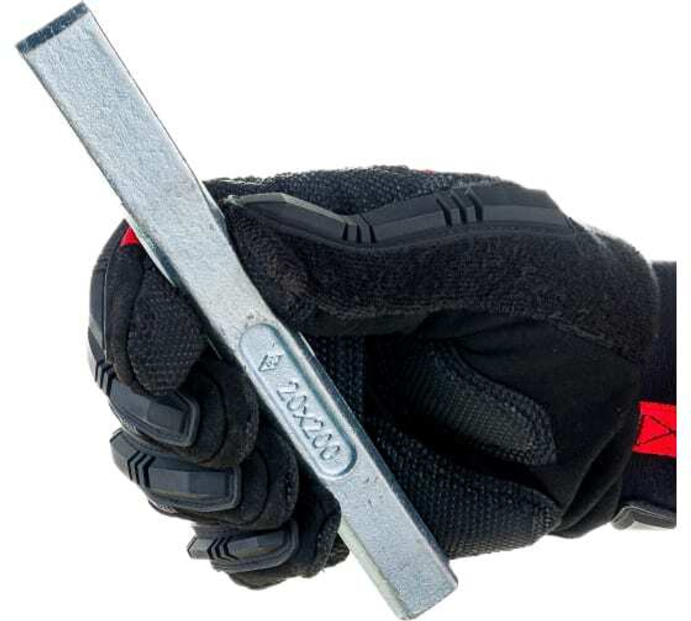 Зубило слесарное оцинкованное 200*20мм 41-3-200