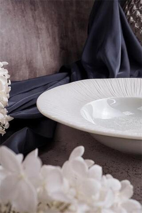 Тарелка для пасты 450 мл, d 28 см h 6 см, Boletus