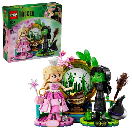 Конструктор LEGO Wicked 75682 Фигуры Глинды и Эльфабы