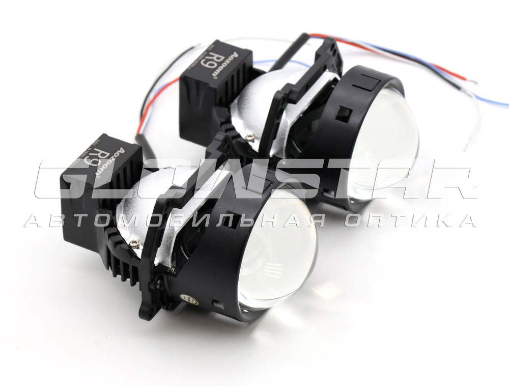 Билед модули Aozoom R9 2025 3.0 дюйма, 2 чипа, 5500K, 12V, 60W/68W, крепление 3R (комплект, 2шт)
