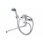 Смеситель для ванны и раковины 40к ПРОФСАН ПСМ-521-К017 "ПЛЮС" эксцентрики "РУС", ХРОМ