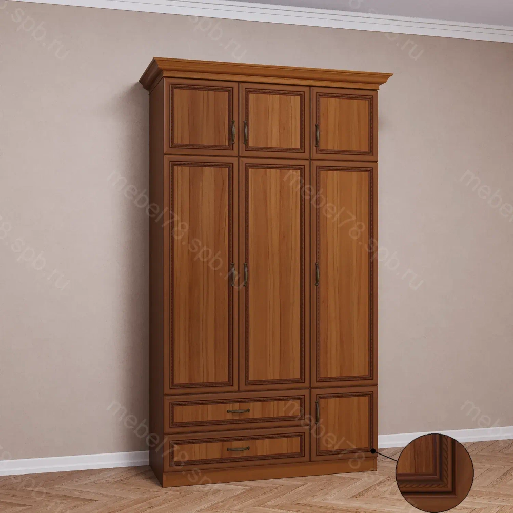 Шкаф распашной с антресолью 3/5