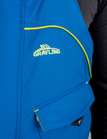 Камчатка костюм для рыбалки GRAYLING, зимний -45, т.синий-лайм