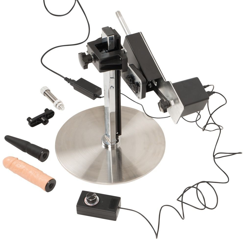 Секс-машина Big Bang Penetrator (Цвет: телесный с черным)